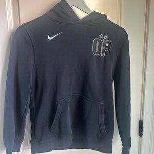 Nike Black Hoodie with Embroidered OP Design